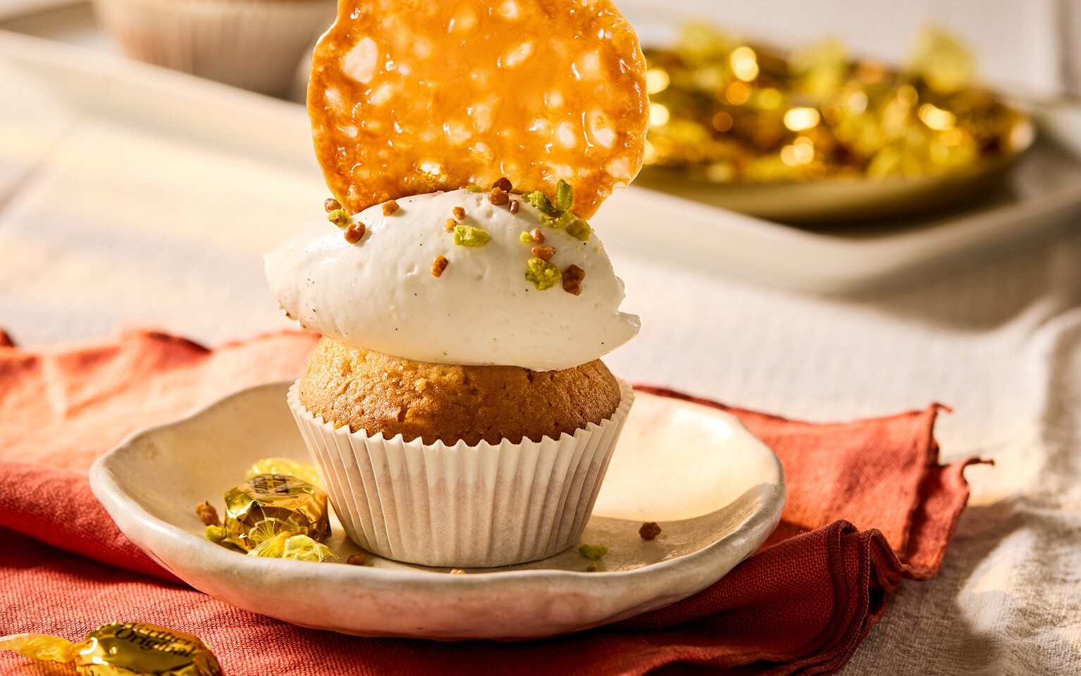 Caramel Tuile Muffin
